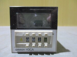 中古 OMRON solid state timer H3CA-8 ソリッドステートタイマ(JABR50131D244)