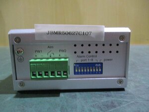中古 MISUMI IESH-MB308G-R 8ポート10/100Mアンマネージド産業用スイッチングハブ(JBMR50627C107)