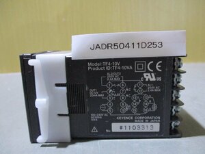 中古 Keyence TF4-10V Multi input function Heating and cooling Temperature control(JADR50411D253)