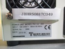 中古 HAMAMATSU POWER UNIT MODEL PU-UV-303 UV LED光源 通電OK(JBHR50817C049)_画像5