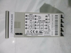 中古 YAMATAKE DIGITAL CONTROLLER SDC10 C10T6DTA0100 デジタル指示調節計(JABR41107A222)