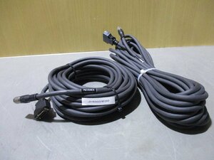 中古 keyence Camera Cable CA-CH10R 2個(JBYR50329E003)