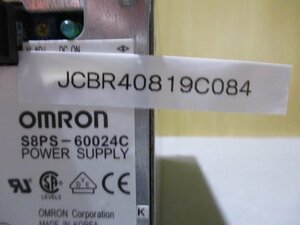 中古OMRON オムロン S8PS-60024C 24VDC 27A 用 スイッチ電源(JCBR40819C084)