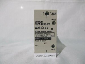 中古 OMRON G3PA-220B-VD パワー・ソリッドステートリレー 送料別(JCDR41019D072)