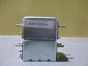 中古 TDK NOISE FILTER ZAG2210-11S ノイズフィルター 250V 10A[2個セット](JCAR41221B154)