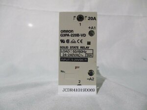 中古 OMRON G3PA-220B-VD パワー・ソリッドステートリレー 送料別(JCDR41019D069)