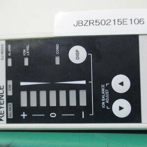 中古 KEYENCE キーエンス イオナイザー SJ-M200 SJ-M020 高性能マイクロ除電器 イオンブロー 静電気除去装置(JBZR50215E106)の画像4