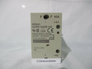 中古 OMRON G3PA-240B-VD パワー・ソリッドステートリレー(JCDR41019D095)