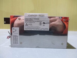 中古OMRON S8JX-P60024C パワーサプライAC100-240V 8.7A DC 24V 27A(JCAR40817B020)