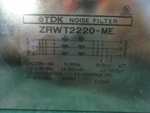 中古 TDK NOISE FILTER ZRWT2220-MEノイズフィルター(JCER41101B010)_画像6