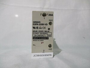 中古 OMRON G3PA-220B-VD パワー・ソリッドステートリレー 送料別(JCDR41019D078)