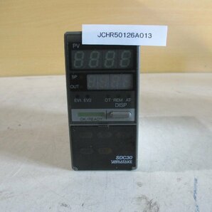 中古YAMATAKE HONEYWELL SDC30 TEMPERATURE CONTROLLER(JCHR50126A013)の画像2