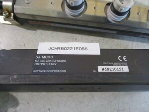 中古 KEYENCE SJ-M030/SJ-M300 イオナイザー 静電気除去装置(JCHR50221E066)