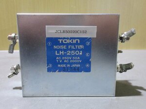 中古 TOKIN NOISE FILTER LH-2501ノイズフィルター(JCLR50220C152)