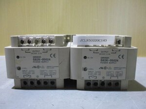 中古 OMRON POWER SUPPLY S82K-05024 2セット(JCLR50220C143)