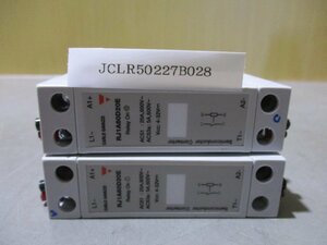 中古 Carlo Gavazzi RELAY RJ1A60D20E リレー 600V [2個セット](JCLR50227B028)