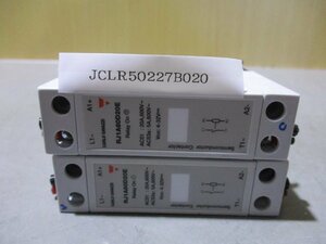 中古 Carlo Gavazzi RELAY RJ1A60D20E リレー 600V [2個セット](JCLR50227B020)