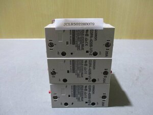 中古 OMRON SOLID STATE RELAY G3PA-420B-VD-2 ソリッドステートリレー AC200-480V 20A [3個セット](JCLR50228B079)