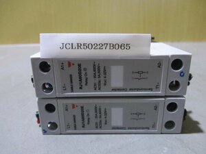 中古 Carlo Gavazzi RELAY RJ1A60D20E リレー 600V [2個セット](JCLR50227B065)