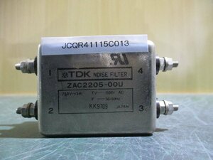 中古 TDK ZAC2205-00U ノイズフィルター 送料別(JCQR41115C013)