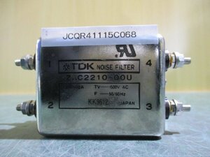 中古 TDK ZAC2210-00U ノイズフィルター(JCQR41115C068)