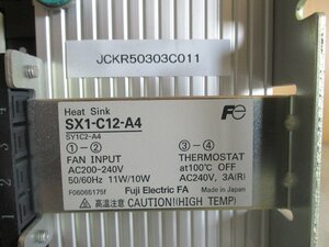 中古 FUJI SOLID STATE CONTACTOR SS1202-3Z-D3/HEAT SINK SX1-C12-A4(JCKR50303C011)