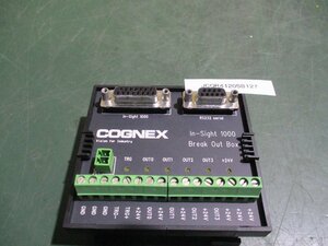 中古 COGNEX IN-SIGHT 1000 ブレイクアウトボックスビジョンシステム端末(JCQR41205B127)