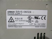 中古 OMRONスイッチングパワーサプライ S8VS-06024(JCRR40801B041)_画像3