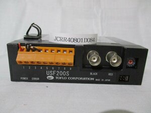 中古 TOFLO 超音波フローメーター USF200S-G10-1-A3000(JCRR40801D084)