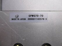 中古 MISUMI Goniometer stage GPWG70-70 高精度ゴニオステージ(KAAR50204D034)_画像7