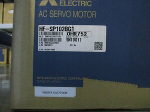 新古 MITSUBISHI AC SERVO MOTOR HF-SP102BG1 ACサーボモーター 1KW(KBER41227E006)