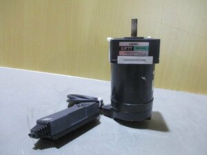 中古 ORIENTAL MOTOR ACスピードコントロールモーター PSH425-401P 25W 100V 0.7A/GEAR HEAD 4GN5K(KBER50330C026)