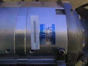 中古 TAMAGAWA AC SERVO MOTOR EU8413 N2 E201 60W/AUA3001N41(KBGR50222E002)