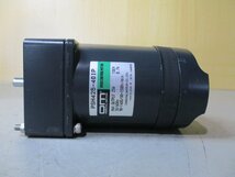 中古ORIENTAL MOTOR ACスピードコントロールモーター PSH425-401P 25W 100V 0.7A/GEAR HEAD 4GN12.5K(KBJR50727D027)_画像4