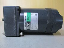 中古ORIENTAL MOTOR ACスピードコントロールモーター PSH425-401P 25W 100V 0.7A/GEAR HEAD 4GN12.5K(KBJR50727D043)_画像4