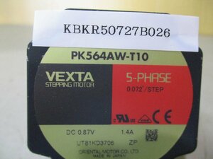 中古ORIENTAL MOTOR VEXTA STEPPING MOTOR PK564AW-T10 0.87V 1.4A(KBKR50727B026)