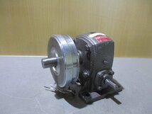 中古 新栄製作所 SEB-N 減速機 /MIKI PULLEY 12 AP16Z07 AP16Z06(KBKR50314E014)_画像1