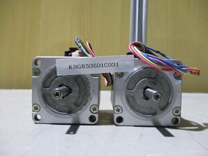 中古 JAPAN SERVO 3-Phase Hybrid Stepping Motor KT50KM1-551 ハイブリッドステッピングモーター [2個](KBGR50501C031)