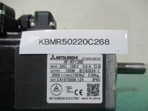 中古 MITSUBISHI AC SERVO MOTOR HF-KP13BD(KBMR50220C268)_画像6