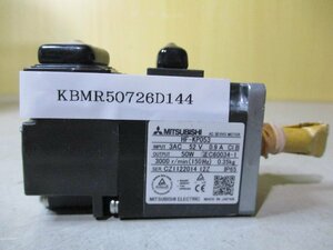 新古 MITSUBISHI AC SERVO MOTOR HF-KP053 AC サーボモーター 50W(KBMR50726D144)