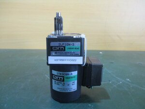 中古ORIENTAL MOTOR GEAR HEAD 2LF10N-3/2TK3CGN-A 3W 100V(KBTR50111C022)