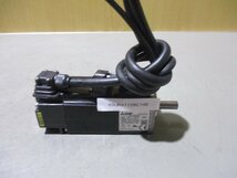 中古 MITSUBISHI AC SERVO MOTOR HF-KP053B AC サーボモーター 50W(KBUR41128C146)_画像1