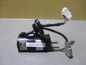 中古 YASKAWA AC SERVO MOTOR SGMAH-01AAA21 AC サーボモーター 100W(KBUR41126C100)