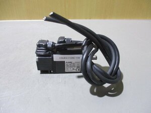 中古 MITSUBISHI AC SERVO MOTOR HF-KP13 AC サーボモーター 100W(KBUR41128C139)