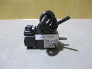 中古 MITSUBISHI AC SERVO MOTOR HF-KP13 AC サーボモーター 100W(KBUR41126C128)