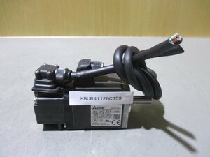 中古 MITSUBISHI AC SERVO MOTOR HF-KP13 AC サーボモーター 100W(KBUR41128C159)