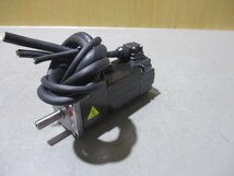 中古 MITSUBISHI AC SERVO MOTOR HF-KP053B AC サーボモーター 50W(KBUR41128C181)_画像6