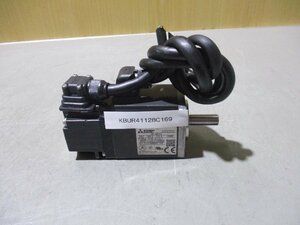 中古 MITSUBISHI AC SERVO MOTOR HF-KP13 AC サーボモーター 100W(KBUR41128C169)