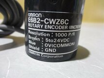 中古Omron ロータリエンコーダ インクリメンタル形 E6B2-CWZ6C(KBUR41128C196)_画像2