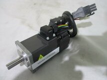 中古 MITSUBISHI AC SERVO MOTOR HF-KP13 AC サーボモーター 100W(KBVR41209C023)_画像1